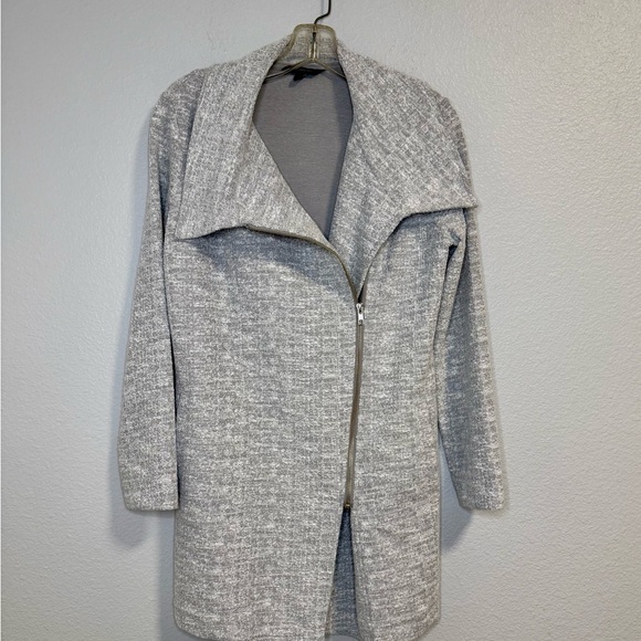 Banana Republic Knit Jacket Cardigan Sweater Gray - Picture 1 of 9